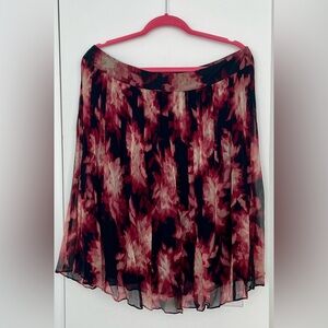 ALFANI floral 100% silk skirt Women’s Size 12